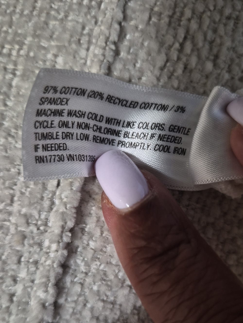Universal Thread White Scoop Neck Ribbed Tank - Picture 4 of 4